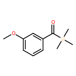 Silane, (3-methoxybenzoyl)trimethyl-