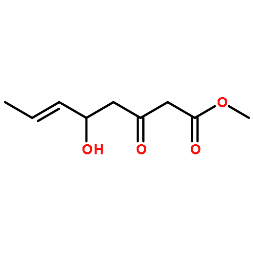 6-OCTENOIC ACID, 5-HYDROXY-3-OXO-, METHYL ESTER, (E)-