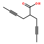 4-Hexynoic acid, 2-(2-butynyl)-