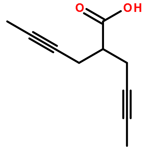 4-Hexynoic acid, 2-(2-butynyl)-