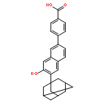 4-[6-(1-adamantyl)-7-hydroxy-2-naphthyl]benzoic acid