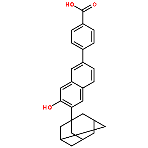 4-[6-(1-adamantyl)-7-hydroxy-2-naphthyl]benzoic acid