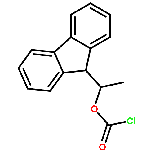 Carbonochloridic acid,(1S)-1-(9H-fluoren-9-yl)ethyl ester