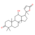 (5alpha,12beta,17beta)-12-hydroxy-4,4,8,10,14-pentamethyl-17-[(2S)-2-methyl-5-oxo-2,5-dihydrofuran-2-yl]gonan-3-one