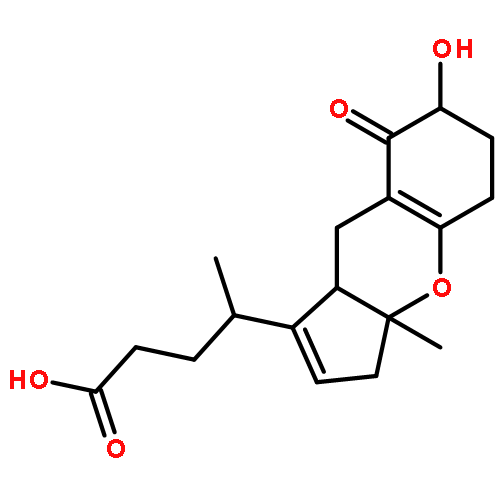 4-[(3aS,7S,9aR)-3,3a,5,6,7,8,9,9a-octahydro-7-hydroxy-3a-methyl-8-oxocyclopenta[b]chromen-1-yl]pentanoic acid