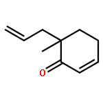 2-CYCLOHEXEN-1-ONE, 6-METHYL-6-(2-PROPENYL)-