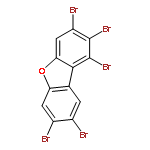 Dibenzofuran,1,2,3,7,8-pentabromo-