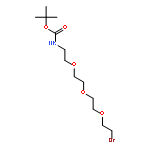 1-Boc-amino-3,6,9-trioxaundecanyl-11-bromide