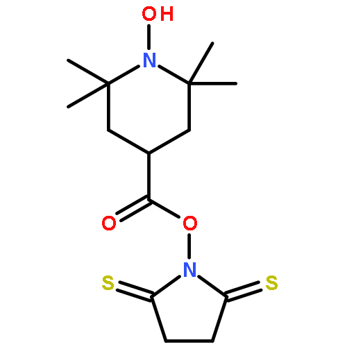 1-Piperidinyloxy, 4-[[(2,5-dithioxo-1-pyrrolidinyl)oxy]carbonyl]-2,2,6,6-tetramethyl-