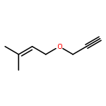 2-Butene, 3-methyl-1-(2-propynyloxy)-