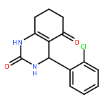 2,5(1H,3H)-Quinazolinedione, 4-(2-chlorophenyl)-4,6,7,8-tetrahydro-