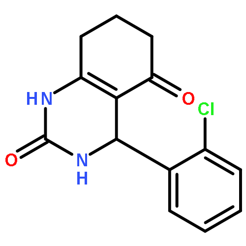 2,5(1H,3H)-Quinazolinedione, 4-(2-chlorophenyl)-4,6,7,8-tetrahydro-