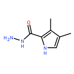 3,4-dimethyl-1H-Pyrrole-2-carboxylic acid hydrazide