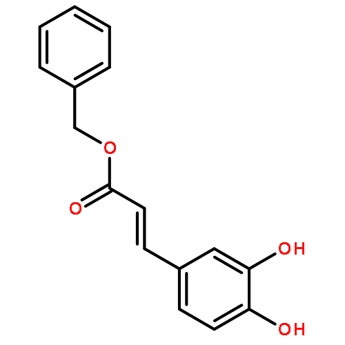 2-Propenoic acid,3-(3,4-dihydroxyphenyl)-, phenylmethyl ester