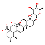 Urs-12-ene-27,28-dioicacid, 3-[(6-deoxy-b-D-glucopyranosyl)oxy]-, (3b)-