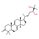 Lanosta-7,9(11)-dien-3-one,24,25-dihydroxy-, (24S)-