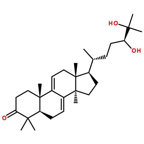 Lanosta-7,9(11)-dien-3-one,24,25-dihydroxy-, (24S)-