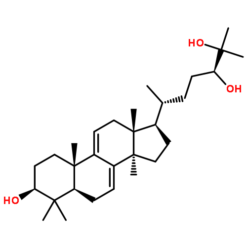 (3beta,24S)-lanosta-7,9(11)-diene-3,24,25-triol