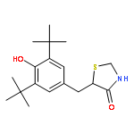 4-Thiazolidinone,5-[[3,5-bis(1,1-dimethylethyl)-4-hydroxyphenyl]methyl]-