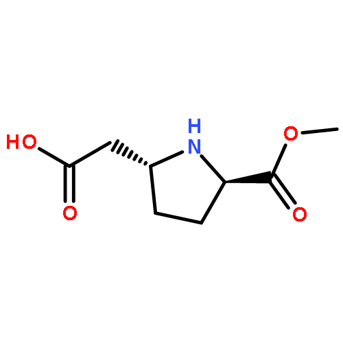 2-Pyrrolidineacetic acid, 5-(methoxycarbonyl)-, trans-(±)-