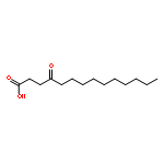 Tetradecanoic acid, 4-oxo-