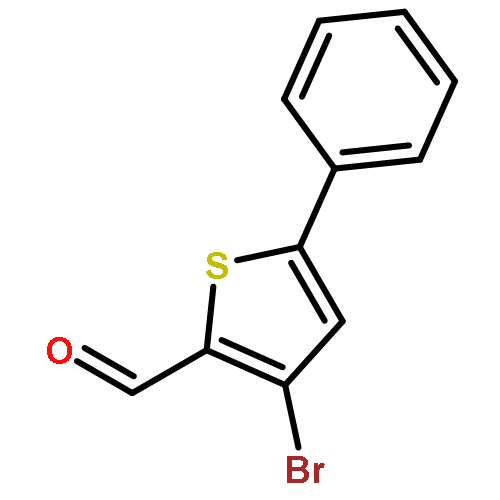 2-Thiophenecarboxaldehyde, 3-bromo-5-phenyl-