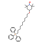 1-Piperidinyloxy, 2,2,6,6-tetramethyl-4-[[10-(triphenylphosphonio)decyl]oxy]-