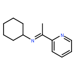 Cyclohexanamine, N-[1-(2-pyridinyl)ethylidene]-