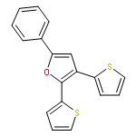 Furan, 5-phenyl-2,3-di-2-thienyl-