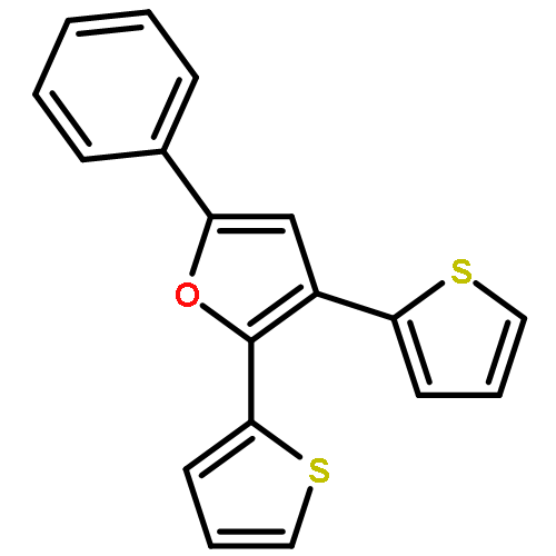 Furan, 5-phenyl-2,3-di-2-thienyl-