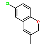 2H-1-Benzopyran, 6-chloro-3-methyl-