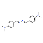 4,4'-(1E,1'E)-hydrazine-1,2-diylidenebis(methan-1-yl-1-ylidene)bis(N,N-dimethylaniline)