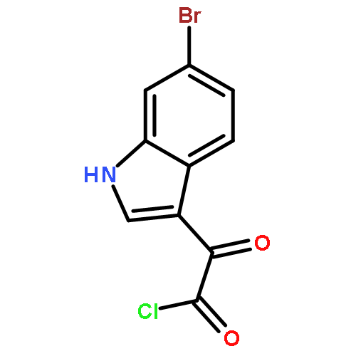 1H-Indole-3-acetyl chloride, 6-bromo-a-oxo-