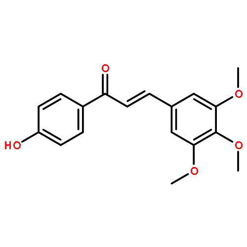 (2E)-1-(4-hydroxyphenyl)-3-(3,4,5-trimethoxyphenyl)prop-2-en-1-one