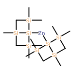 Zinc, bis[2,2,2-trimethyl-1,1-bis(trimethylsilyl)disilanyl]-