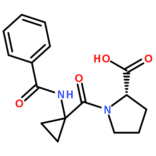 L-Proline, 1-[[1-(benzoylamino)cyclopropyl]carbonyl]-