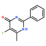 4(1H)-Pyrimidinone, 5-fluoro-6-methyl-2-phenyl-