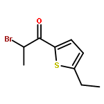 1-Propanone, 2-bromo-1-(5-ethyl-2-thienyl)-