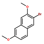 Naphthalene, 2-bromo-3,6-dimethoxy-