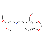 N-(2,2-Dimethoxyethyl)-4-methoxy-N-methyl-1,3-benzodioxole-5-methanamine