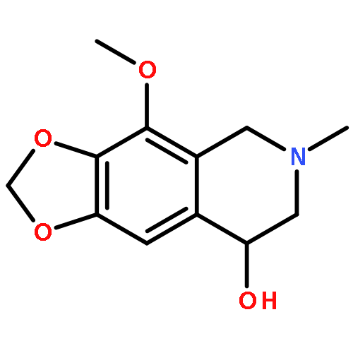 5,6,7,8-Tetrahydro-4-methoxy-6-methyl-1,3-dioxolo[4,5-g]isoquinolin-8-ol