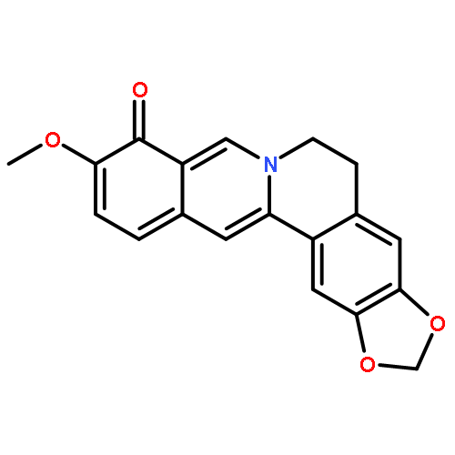 10-methoxy-5,6-dihydro-[1,3]dioxolo[4,5-g]isoquino[3,2-a]isoquinolin-9-one