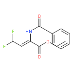 Ethyl (Z)-2-benzamido-4,4-difluorobut-2-enoate