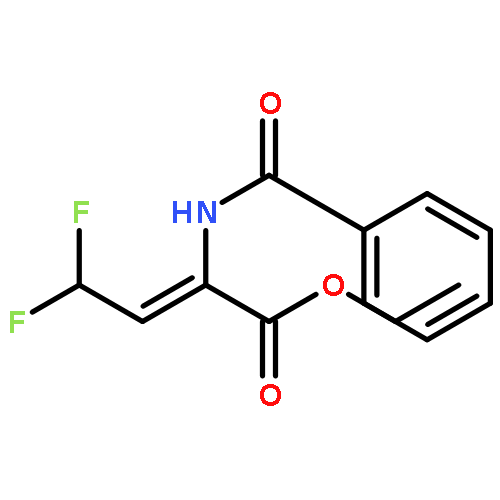 Ethyl (Z)-2-benzamido-4,4-difluorobut-2-enoate