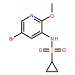 N-(5-Bromo-2-methoxypyridin-3-yl)cyclopropanesulfonamide