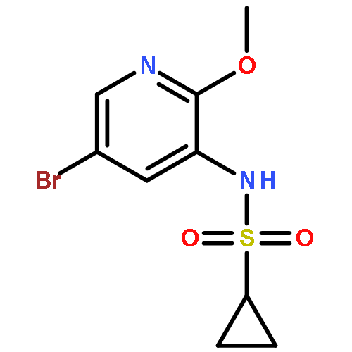 N-(5-Bromo-2-methoxypyridin-3-yl)cyclopropanesulfonamide