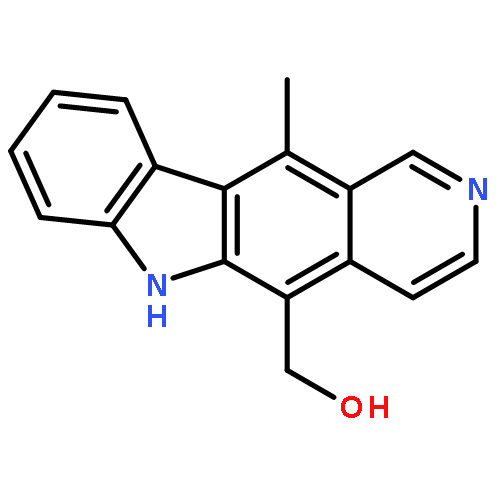 6H-Pyrido[4,3-b]carbazole-5-methanol,11-methyl-