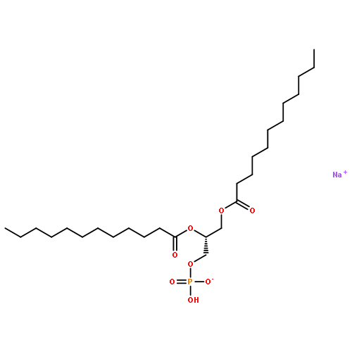 Dodecanoic acid,1,1'-[(1R)-1-[(phosphonooxy)methyl]-1,2-ethanediyl] ester, sodium salt (1:1)