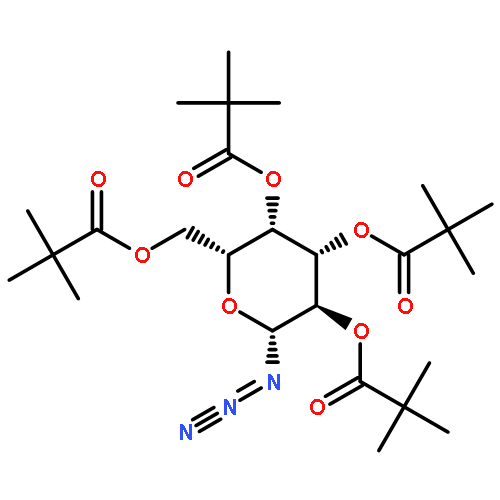 2,3,4,6-tetra-O-pivaloyl-β-D-galactopyranosyl azide