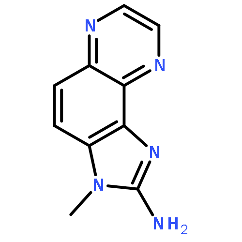 3H-Imidazo[4,5-f]quinoxalin-2-amine,3-methyl-